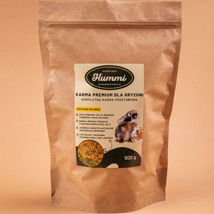 Pokarm premium dla gryzoni 500 g