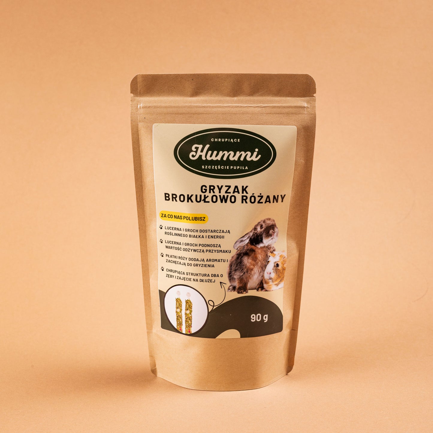 Gryzak brokułowo-rózany