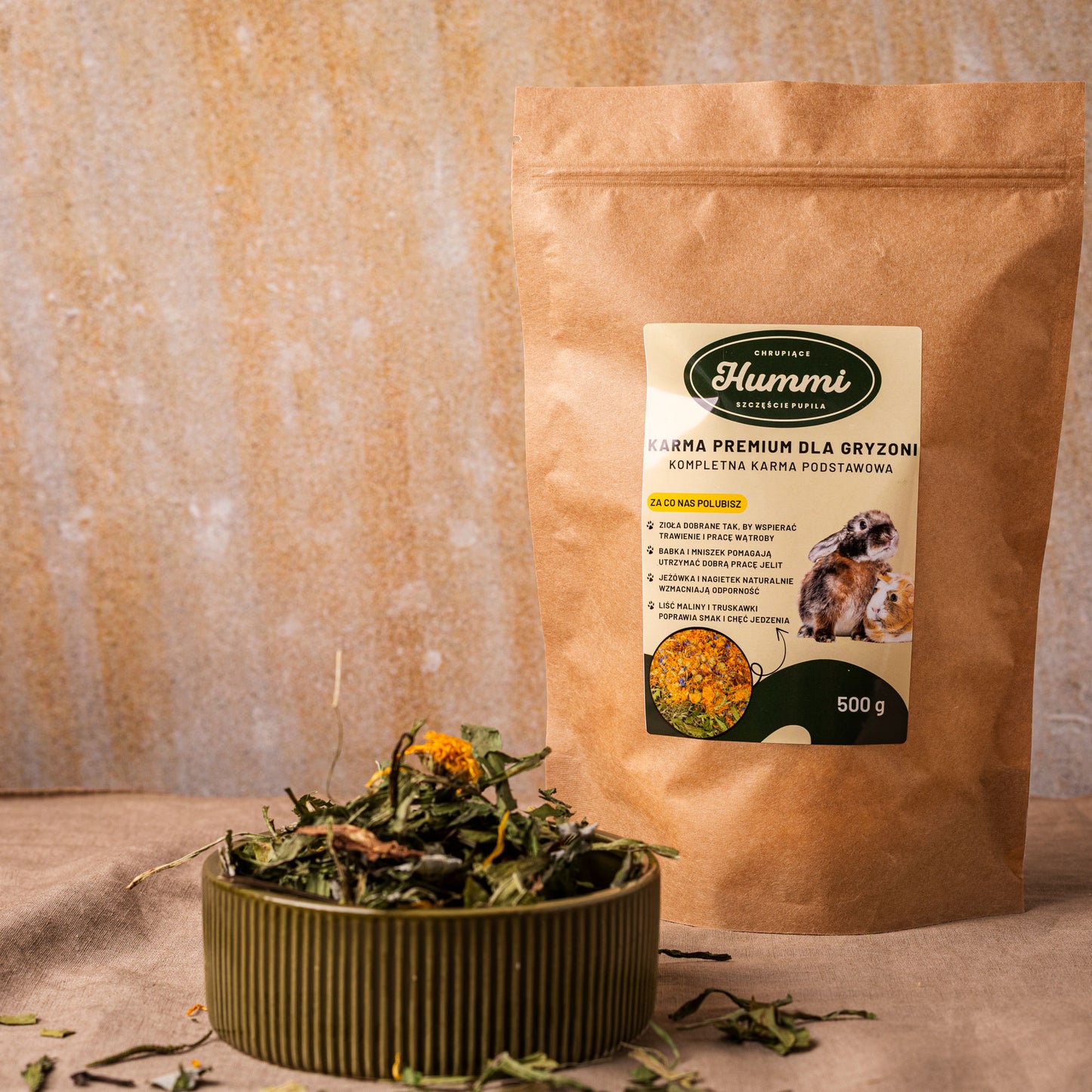 Pokarm premium dla gryzoni 500 g