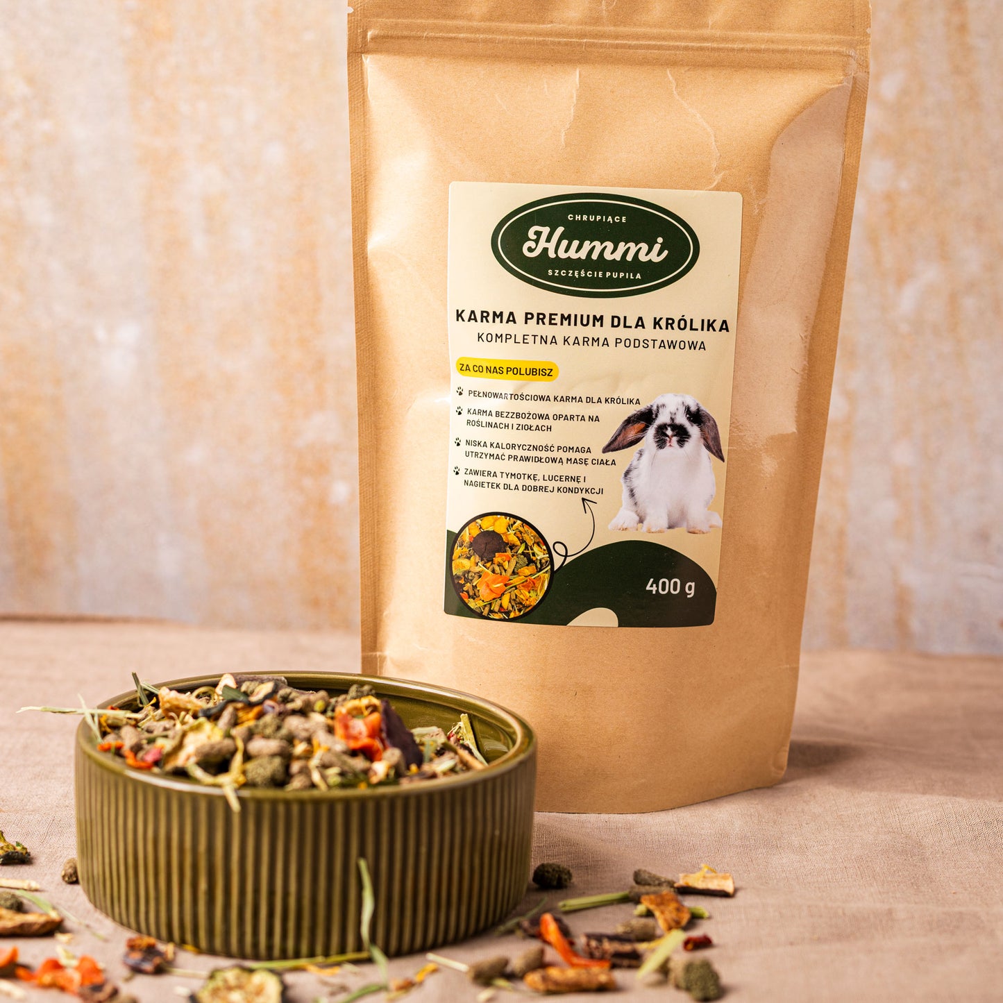 Pokarm premium dla królika