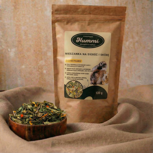 Mieszanka na sierść i skórę