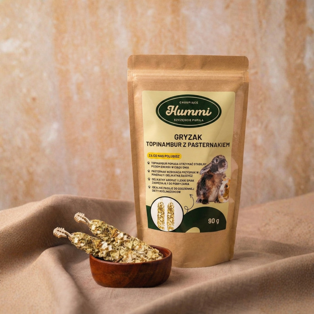 Gryzak topinambur z pasternakiem